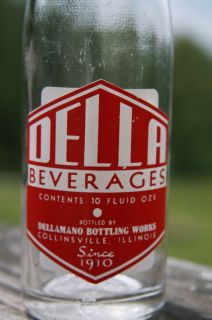 Della Beverages ACL Soda Bottle Collinsville Illinois