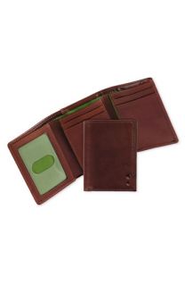 knomo LONDON Trifold Leather Wallet
