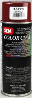 SEM Color Coat Napa Red Flexible Vinyl Spray Auto Paint
