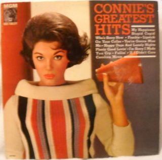 Connie Francis Connies Greatest Hits LP Album E3793 MGM