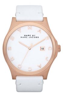 MARC BY MARC JACOBS Henry Leather Strap Watch