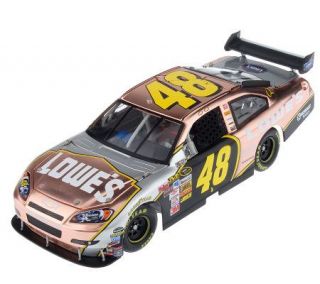 Jimmie Johnson 2008 #48 Lowes Copper Plated 124 Scale Car —