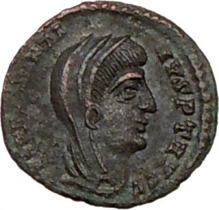 CONSTANTINE I 337AD Heaven CHARIOT Ancient Roman Coin POSTHUMOUS