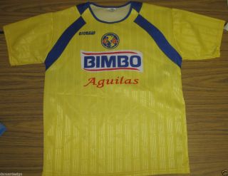 PERFECT CLUB AMERICA CA Mexico Soccer Futbol JERSEY Shirt Size SMALL
