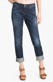True Religion Brand Jeans Brianna Boyfriend Jeans (Grid Iron)