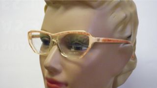 Skin Colored Crystal Nina Ricci Ladies Eyeglasses F14P
