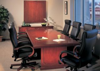 8ft Conference Room Table Large Boardroom Office Board