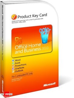 Microsoft MS Office Home and Business 2010 PKC Version Product Key