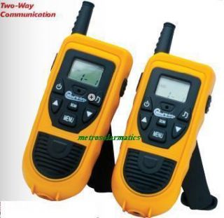 Way Communication Radios w Crank Flashlight Wind N Go