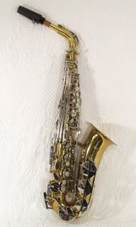 Vintage American (USA) Made Conn Alto Saxophone w Original Mouthpiece