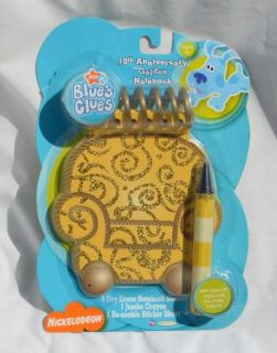 Blues Clues Blues 10th Anniversary Golden Notebook New