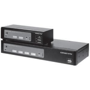 Connectpro 2PORT USB KVM Switch VGA with DDM UR 12 Kit