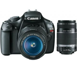 Canon T3 12.1MP DSLR Camera 2 Lens Kit & Accessories —
