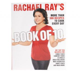 Rachael Rays Book of 10 Cookbook by Rachael Ray