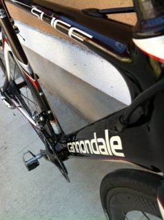 Cannondale Slice 56cm TT Triathlon Aero Ultegra Dura Ace Bike Very