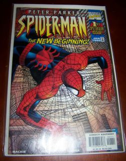 Comic Book illustrated novel Spider Man The New Beginning 1st Issue