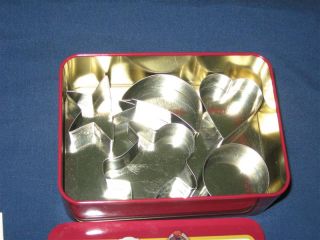 American Girl Cookie Cutters Tins Recipes Set Full Size