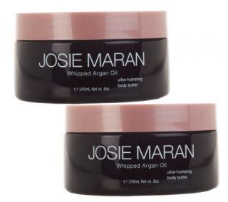 Josie Maran Whipped Argan Body Butter Duo Jasmine &Ginger —