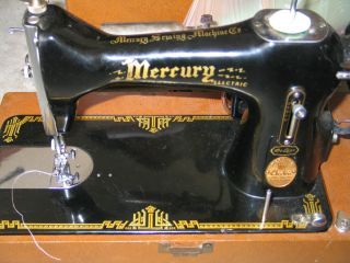 Sewing Machine Antique Mercury Commercial Sewing Machine