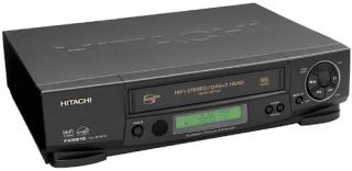 Hitachi VTFX6510A 4 Head Hi Fi VCR with VCR &Auto Set up —
