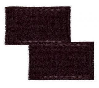 Don Asletts Set of 2 Double Edge 20 x 36 High Traffic Mats