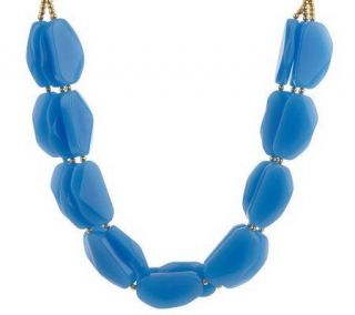 Joan Rivers Drenched in Color 21 Necklace w/3 Extender —