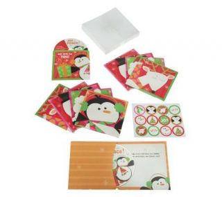 Set of 10 Holiday Music CD & Greeting Card Set with Bonus CD