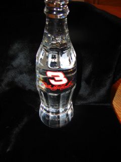  Crystal Dale Earnhardt Coca Cola Racing Family Bottle (# 3 of 1999)LTD