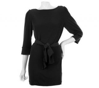 Mark of Style by Mark Zunino Knit Tunic with Puff Sleeves   A228023