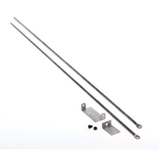 Copperfield 61090 Woodfield Hanging Fireplace Spark Screen Rod Kit