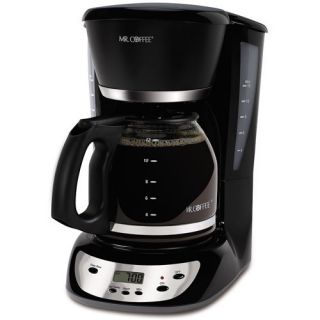 Mr Coffee BVMC CHX23 12 Cup Programmable Coffee Maker Black