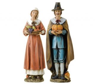 Piece Set of Pilgrim Figures by Roman —