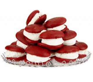 Wicked Whoopies 20 Mini Red Velvet Cream Filled Whoopie Pies