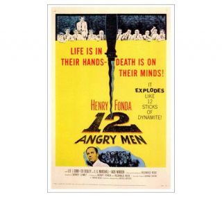 27 x 40 Twelve Angry Men Movie Poster   1957 —