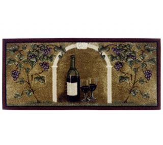 Wine 20 x 44 Red Accent Rug by Brumlow —