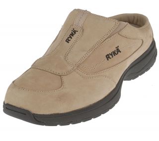 Ryka Nubuck Leather Slip on Comfort Mules —