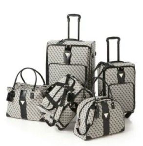 New Guess Guess Conestoga Luggage Collection Travel Suitcase Dome