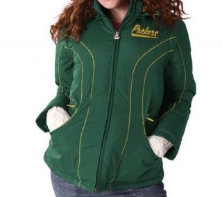 NFL Green Bay Packers Womens Cinched 4 in 1 Jacket —