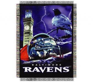 NFL Baltimore Ravens 48 x 60 Home Field Blanket —