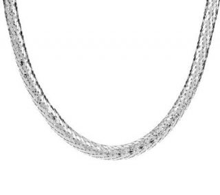 Steel by Design 18 or 20 Sparkle Tube Necklace   J271727