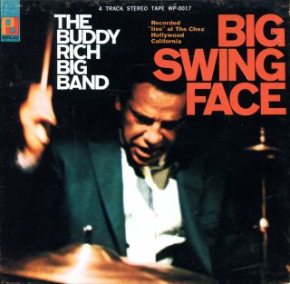 Buddy Rich Big Swing Face Pacific Jazz Stereo 7 1 2 IPS Reel to Reel