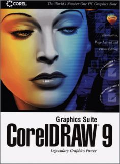 corel draw 9 0 retail box new for pc product number