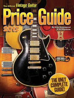 2012 Official Vintage Guitar Price Guide Reference Book
