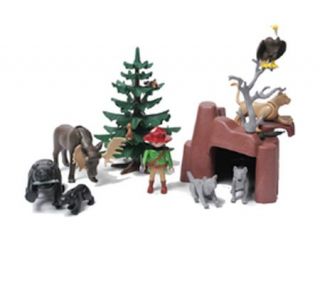 Playmobil North American Forest Animals Play Set —
