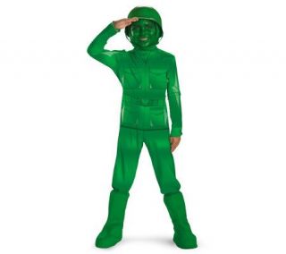 Toy Story   Green Army Man Deluxe Child Costume —