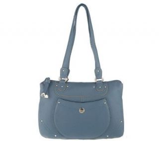 Stone Mountain Dover Leather Double Handle Tote —
