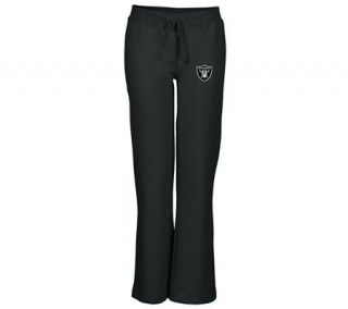 NFL Oakland Raiders Womens Stretch Fleece Pants —