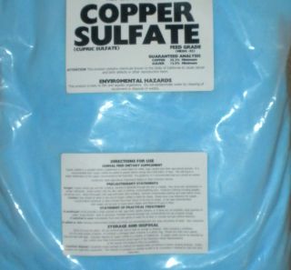 USA Copper Sulfate Powder 100 Pure 1oz 100gr 1 5 Sizes Organic Pest