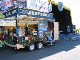 fully licensed concession trailer kiosk for sale built for very