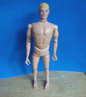 Vintage G I JOE SOTW Blond Foreign Head DOLL 1966 Soldiers of the